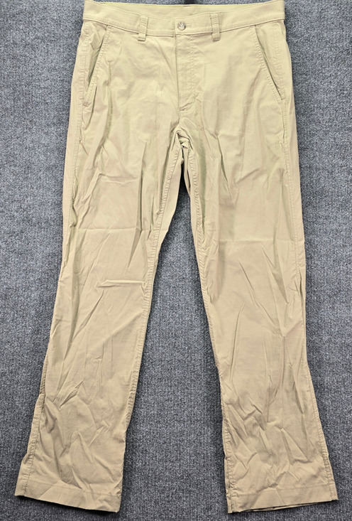 Eddie Bauer Other - Eddie Bauer Pants Mens 34x32 (34x31.5) Khaki Tan Hiking Outdoor Nylon Stretch